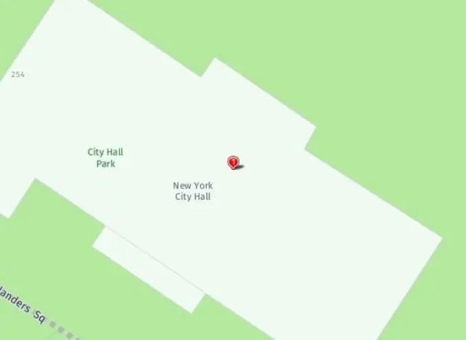 Tour map for St Patrick's Day in New York City