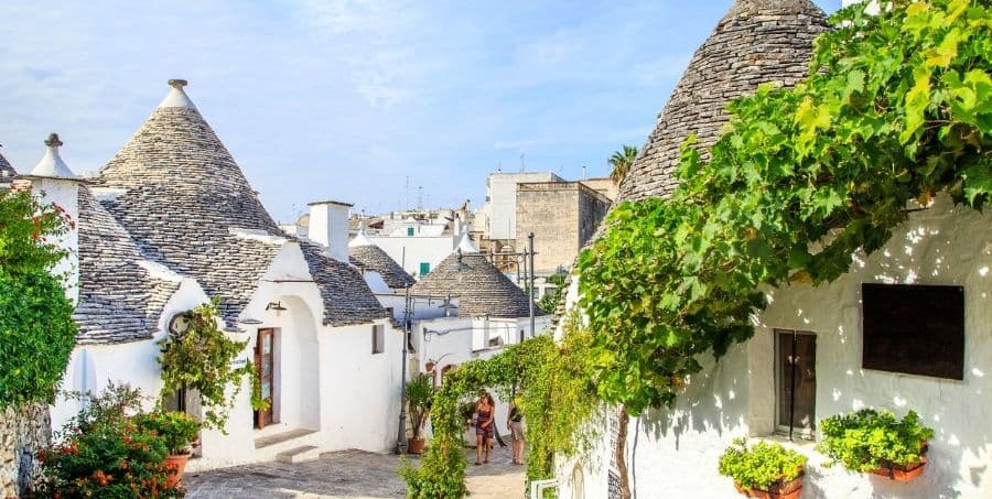 Trulli Houses in Puglia