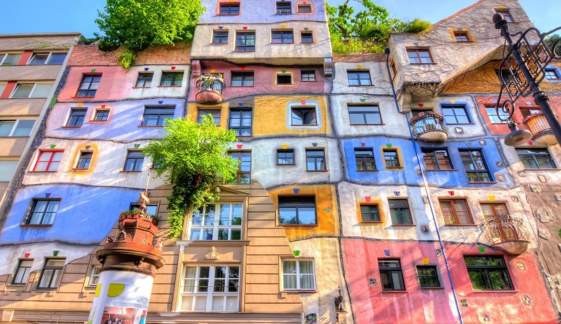 See the Hundertwasser House