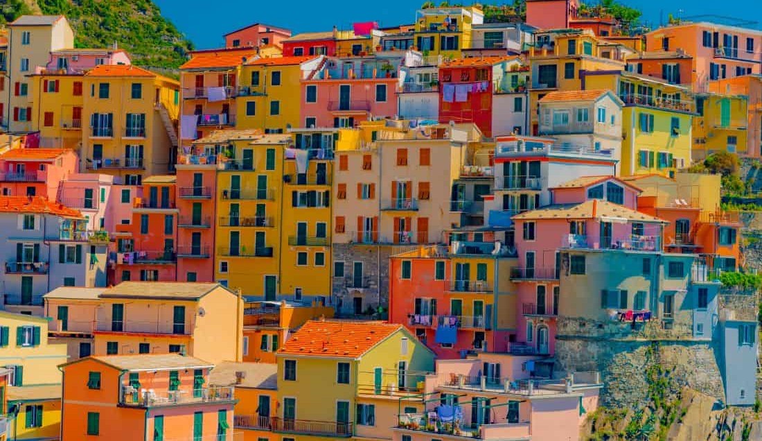 Visit the colourful village of Manarola 