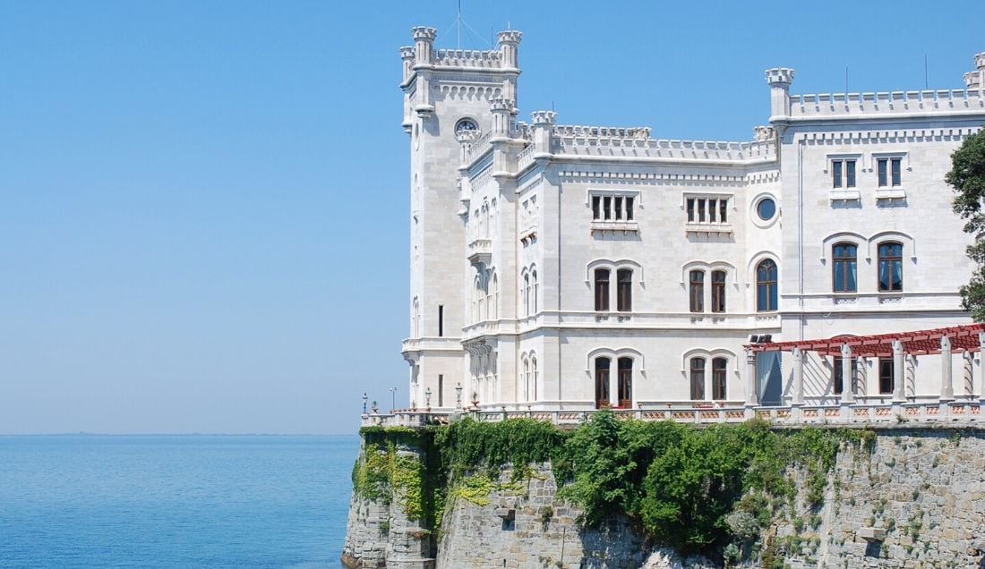 See Miramare Castle in Trieste 