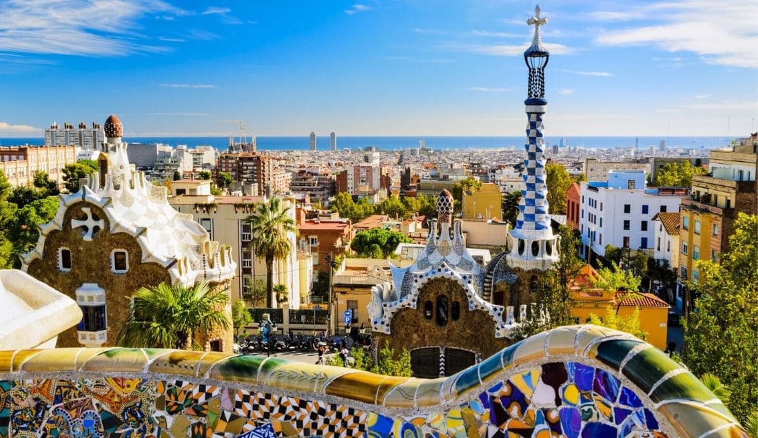 Explore Park Guell during your free time