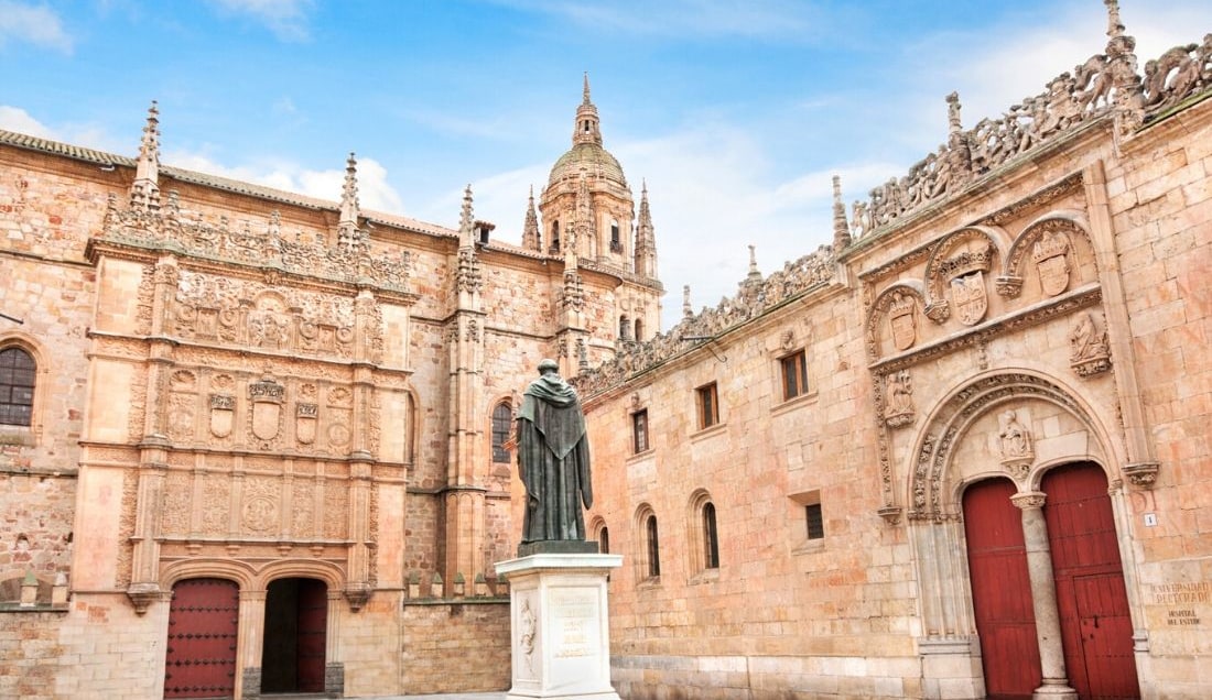 See the famous University of Salamanca, the oldest in Europe
