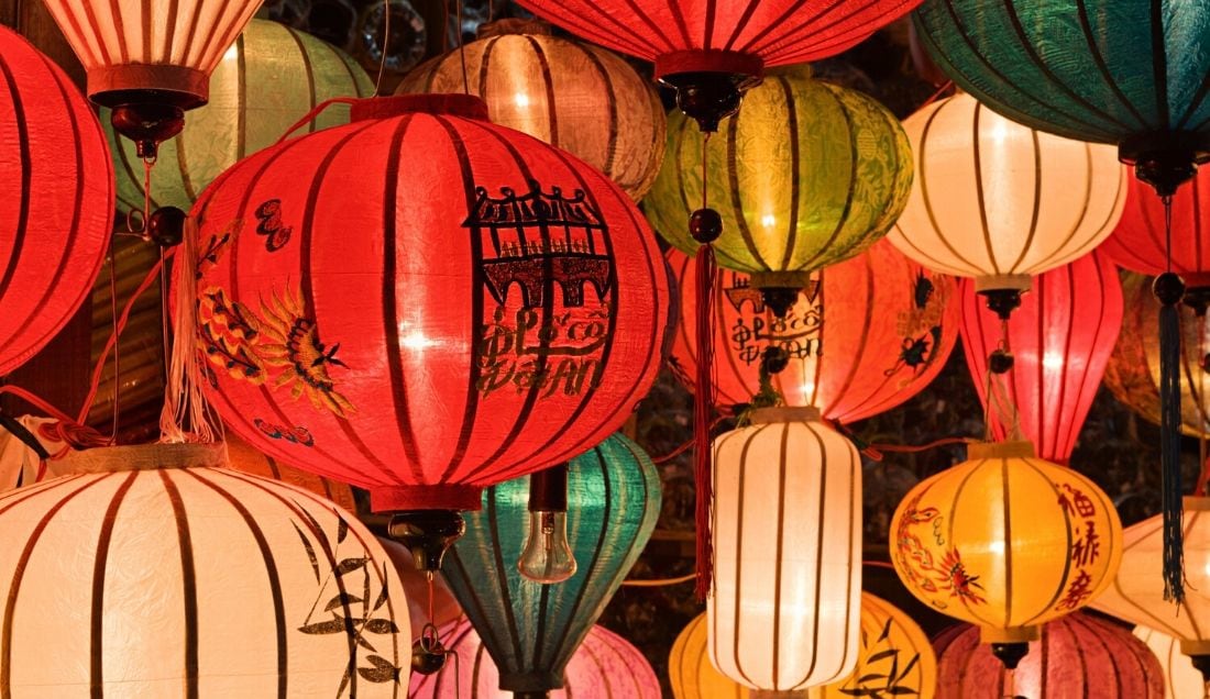 See Silk Lanterns on Group Travel to Beijing China