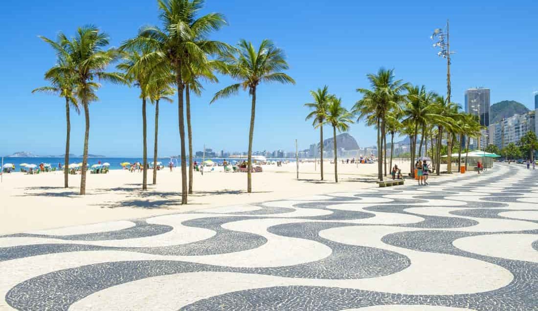 Relax on Copacabana beach