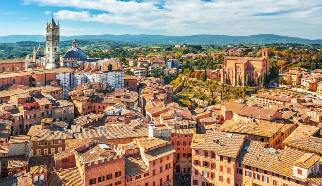 Enjoy a guided tour of Siena