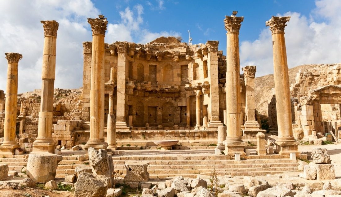 See Ancient Ruins in Jerash
