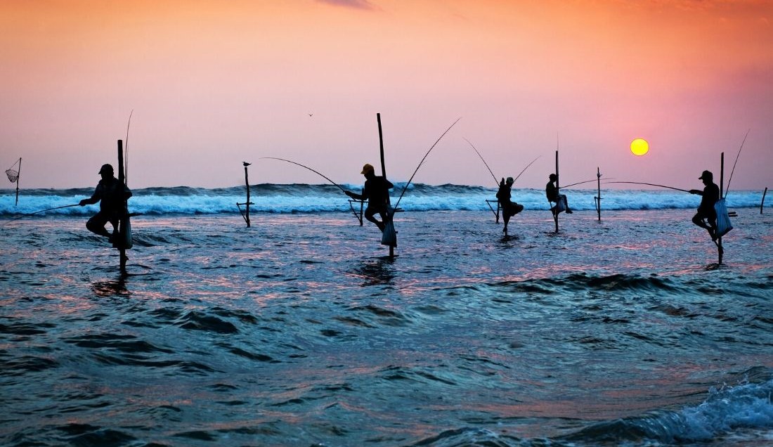 See Traditional Fishermen in Sri Lanka