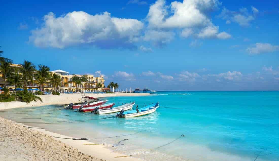 Relax on Playa del Carmen beach
