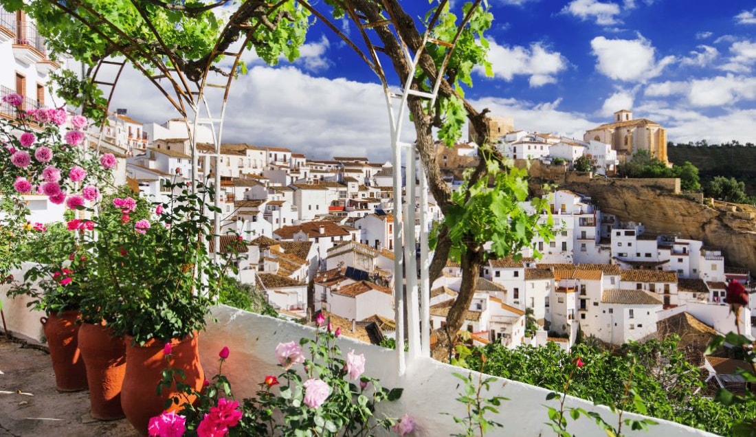 The breathtaking white villages of Andalusia, Spain