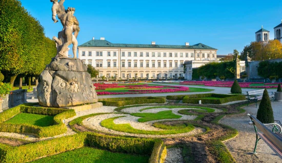 Explore the stunning Mirabell Gardens in Salzburg