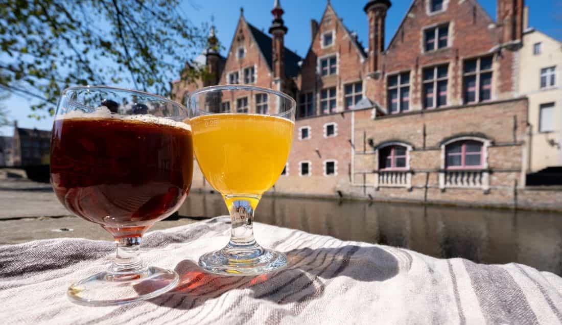 Enjoy tasting Belgian beers