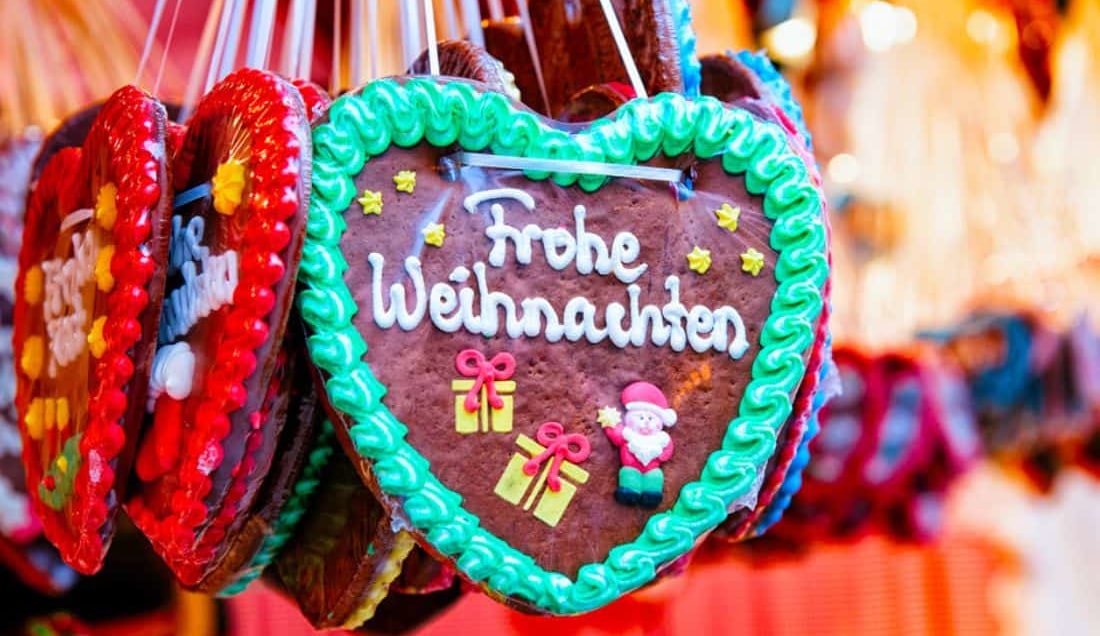 Pick up a sweet treat at the Christmas Markets