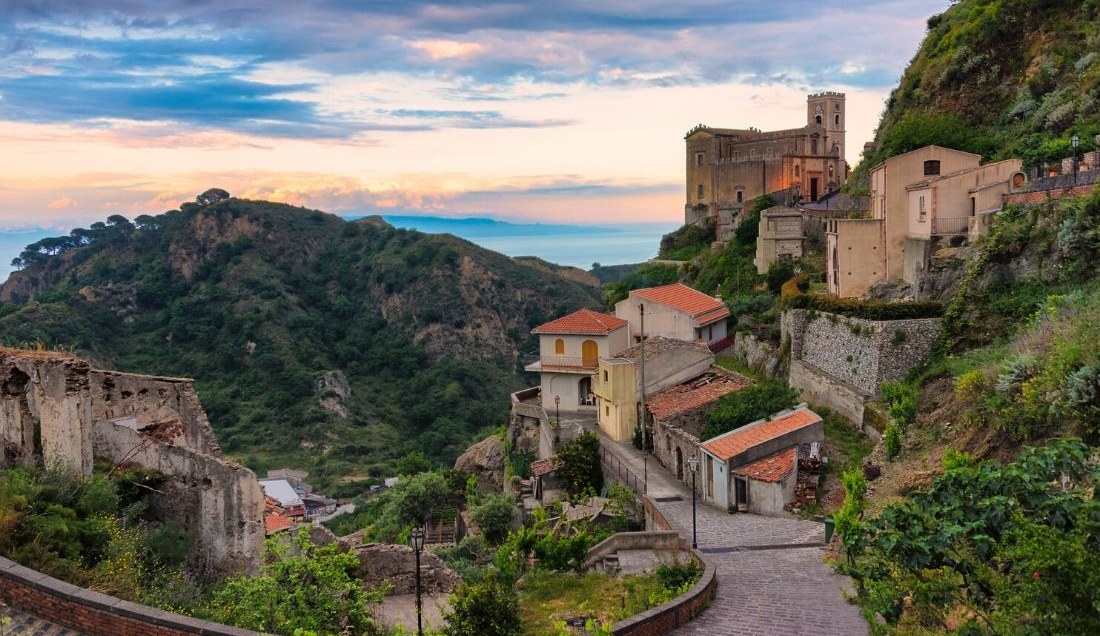 Visit the town of Savoca, as featured in 'The Godfather'
