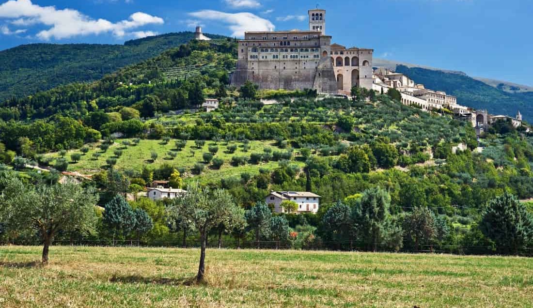 Visit Assisi, the birthplace of St. Francis