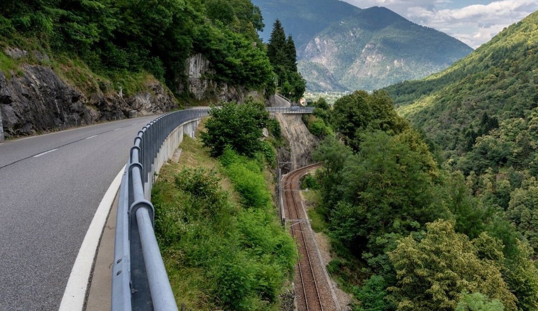 Centovalli Train Ride Mountain Views