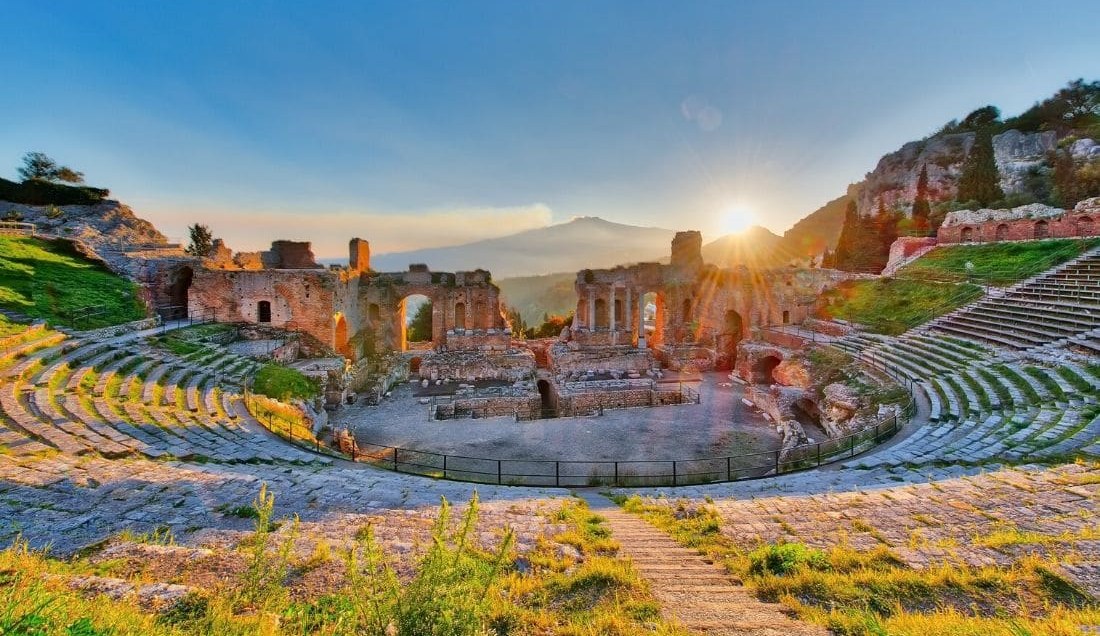 Visit Taormina’s famous Greek Theatre