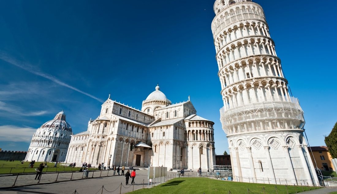 See the iconic Leaning Tower of Pisa