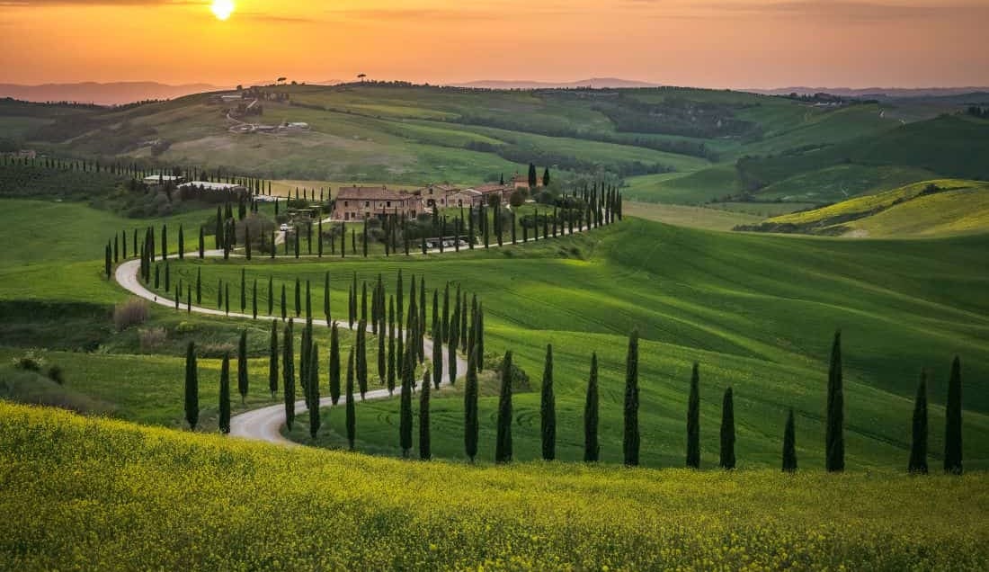 Explore the Tuscan countryside