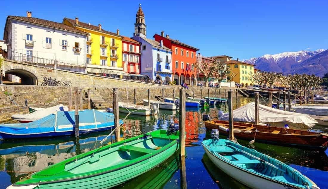 Visit the colourful town of Ascona
