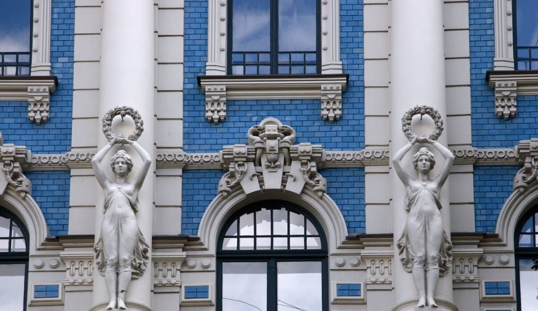Visit art Nouveau in Riga city