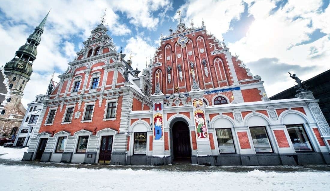 See the iconic House of the Black Heads