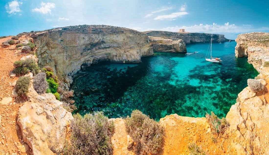 Experience the stunning coastlines of Malta