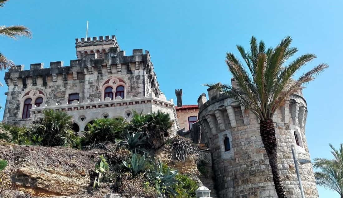 Admire the striking architecture of the iconic Estoril castl