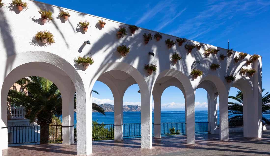 Visit the balcony of Europe