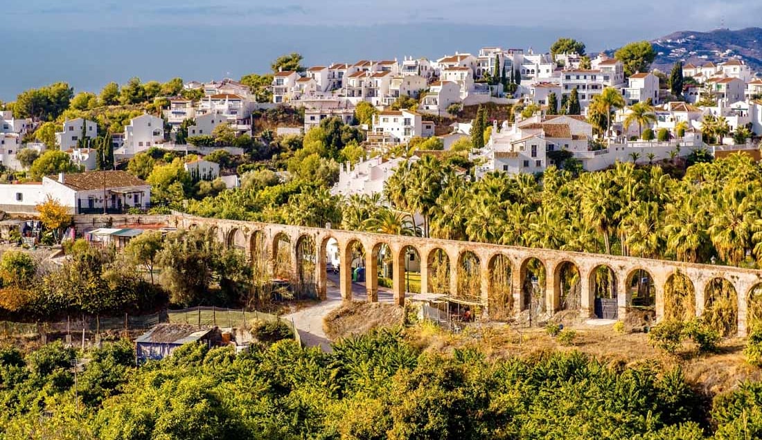 See the Nerja Aqueduct