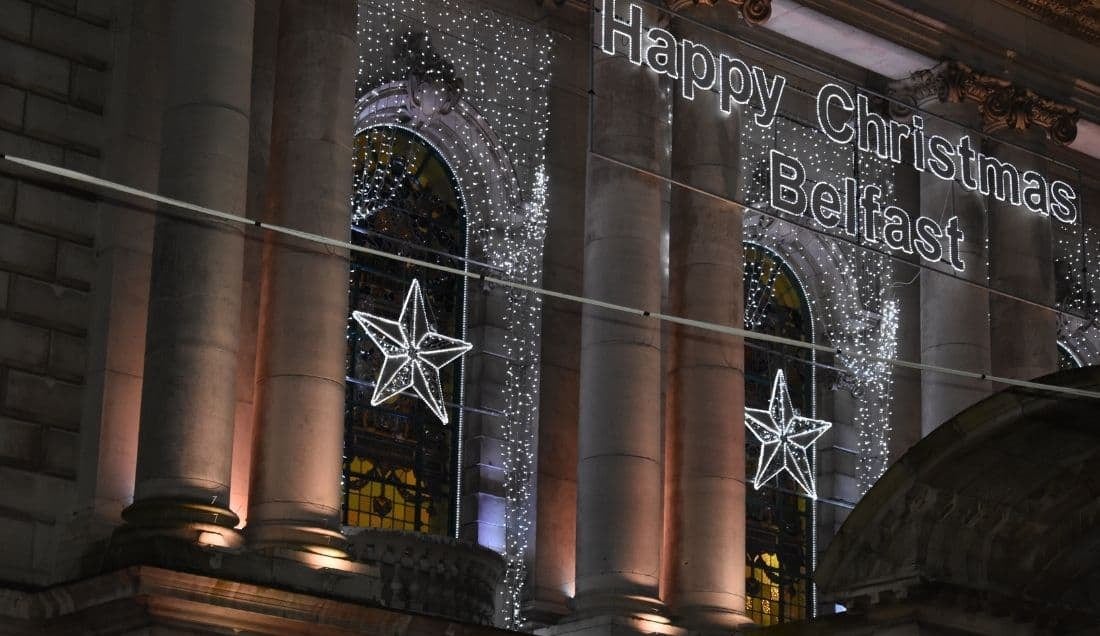 Soak up the festive atmosphere of Belfast