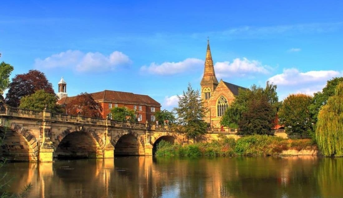 Enjoy free time in Shrewsbury