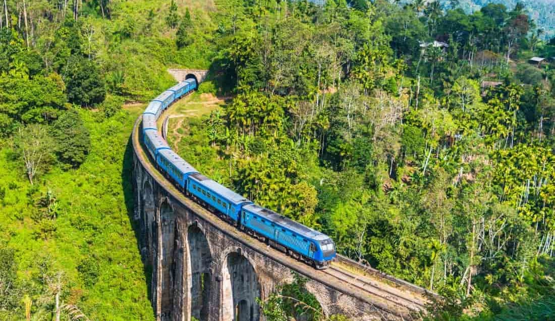 Enjoy a scenic train journey from Kandy to Nurwara Eliya