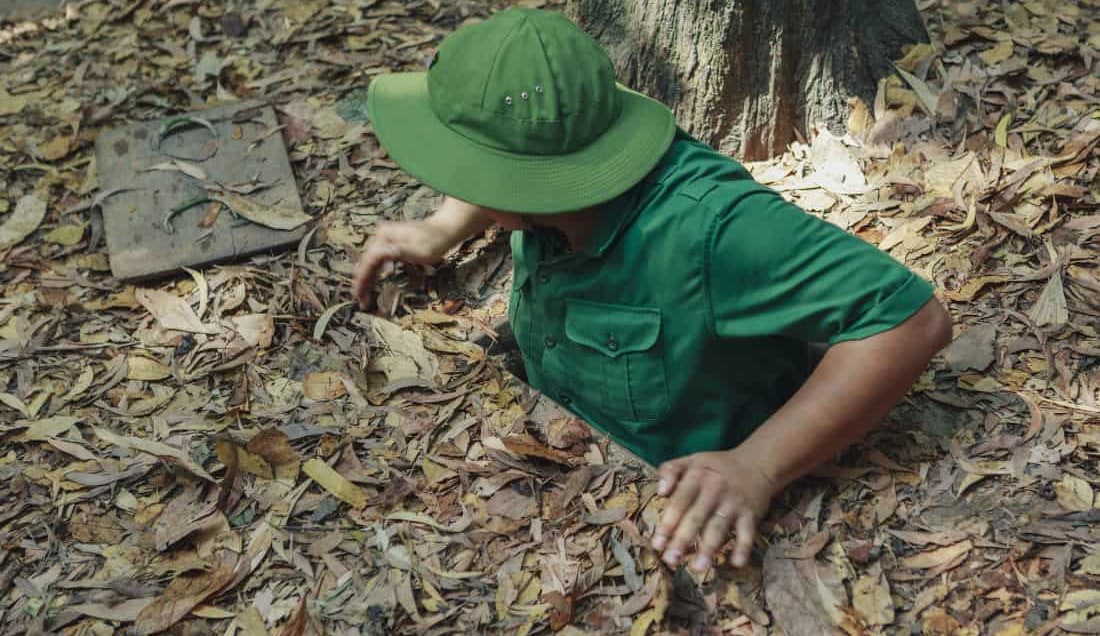 See how the Viet Cong lived with a visit to the Củ Chi Tunnels