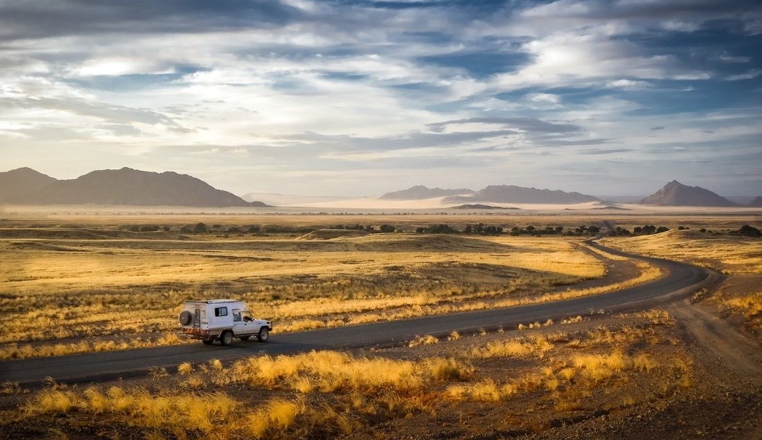 Take in the spectacular scenery of Namibia