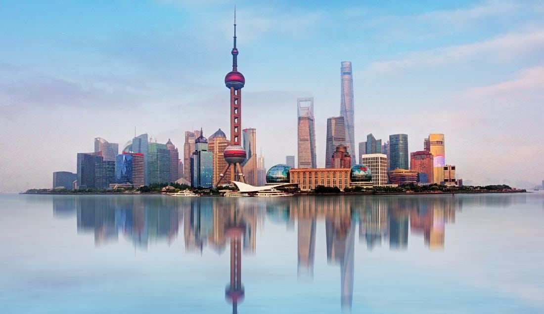 View of Shanghai Skyline