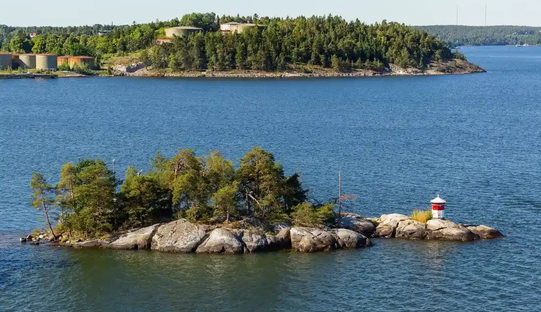 Boat trip on archipelago