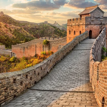 the Great Wall of China
