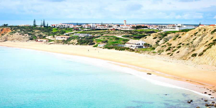 View of Sagres village, Portugal..jpg