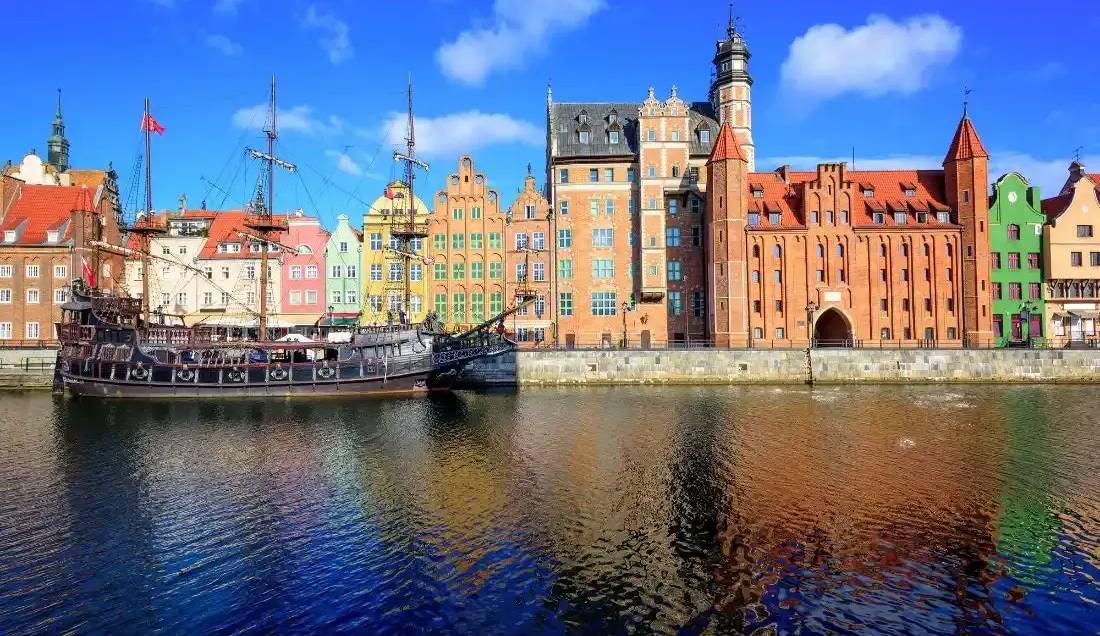 Visit the beautiful Polish city of Gdansk