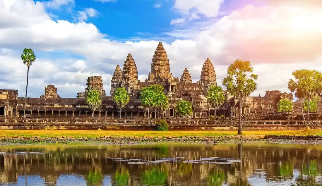 Visit the iconic Angkor Wat