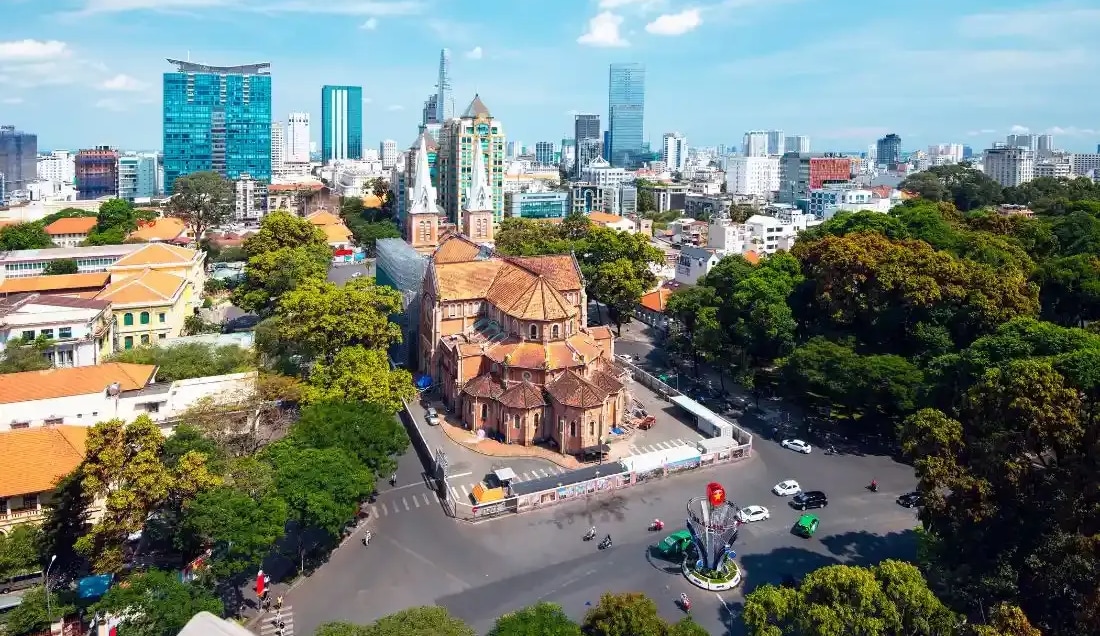 See Notre Dame Cathedral in Ho Chi Minh city