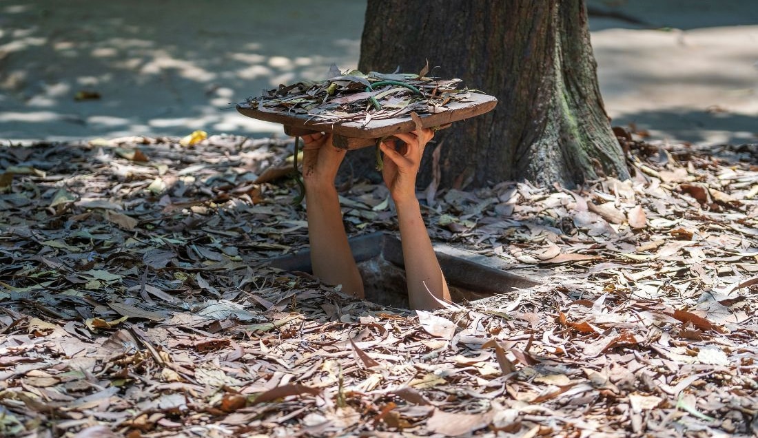 Learn more about the Viet Cong at the Cu Chi Tunnels