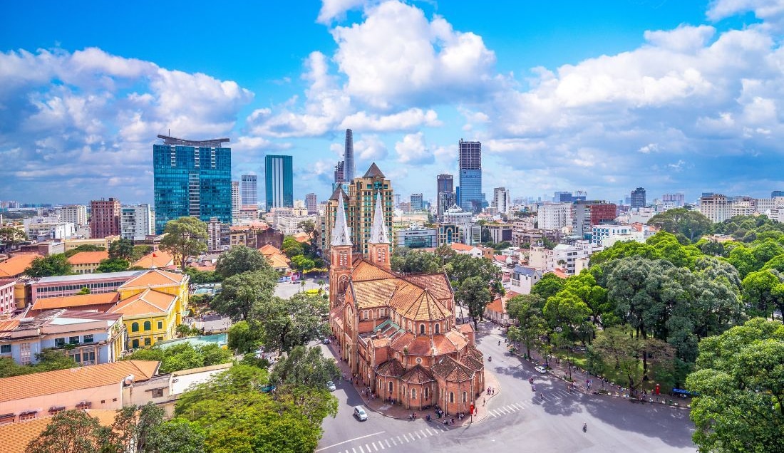 See the iconic Notre Dame Cathedral in Ho Chi Minh City