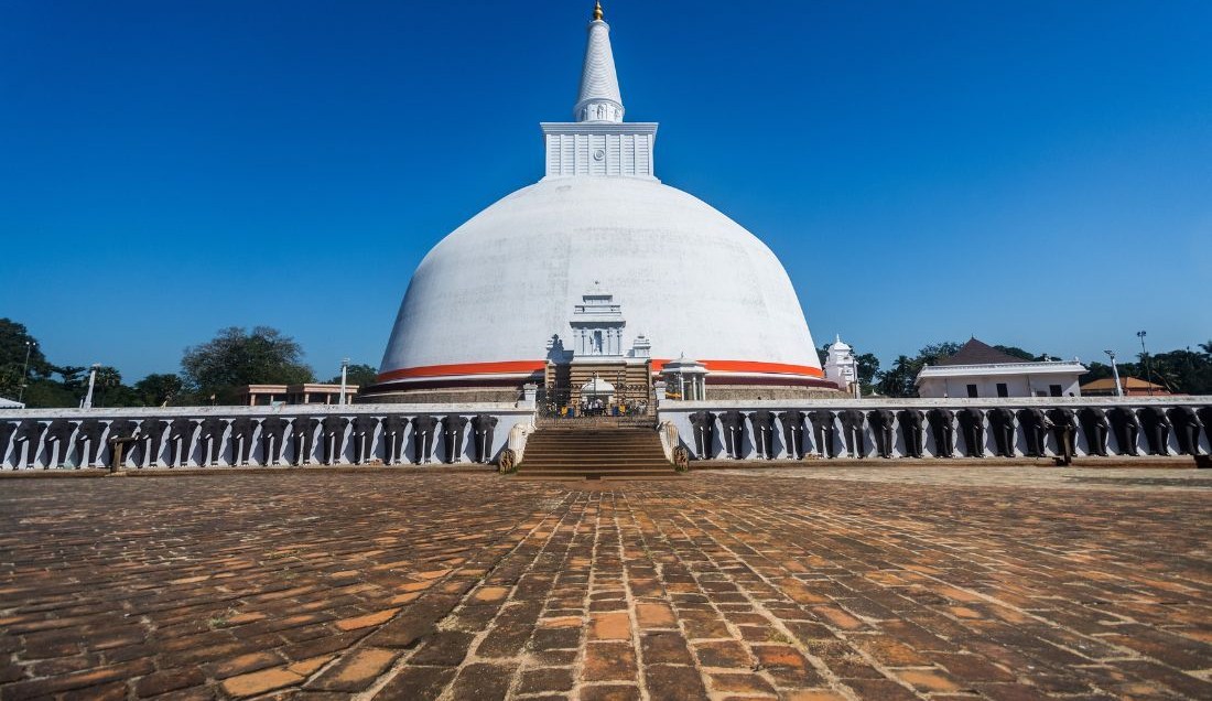 See the historic stupas in Anuradhapura