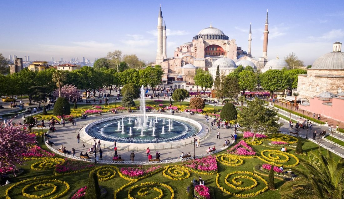 See the iconic Hagia Sophia