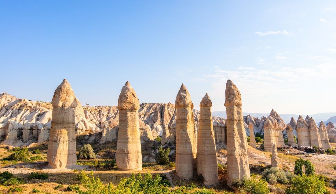 See the remarkable Fairy Chimneys in Cappadocia