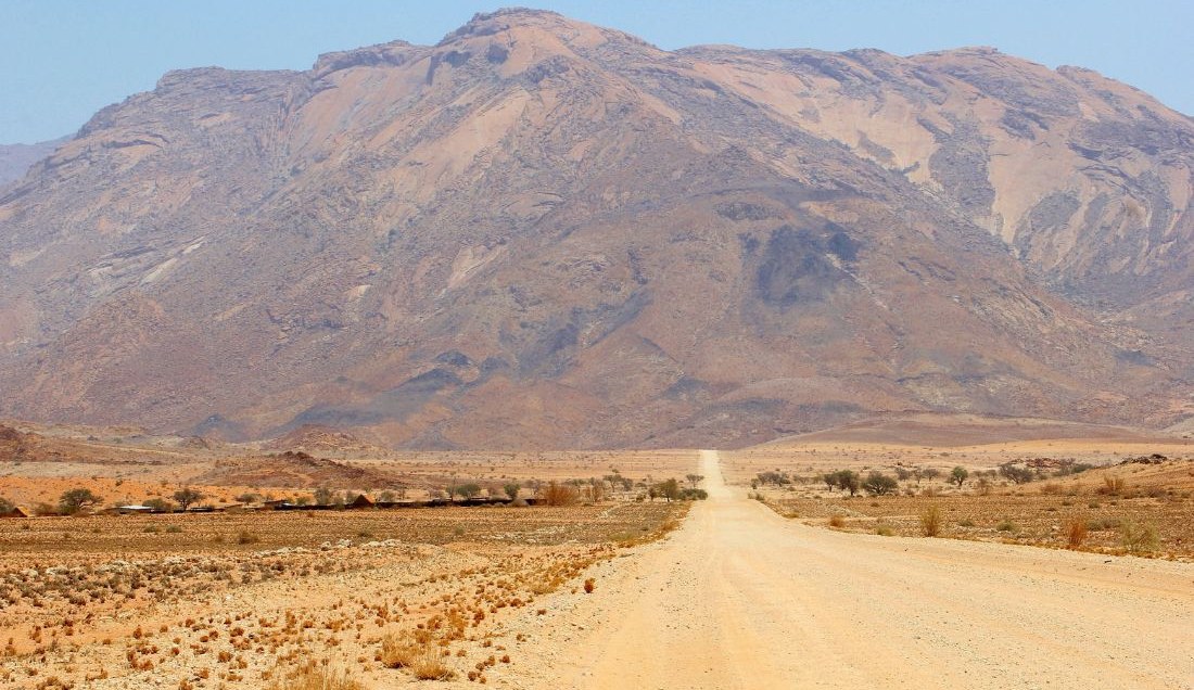 See the mighty Brandberg Mountain