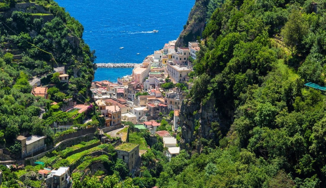 Enjoy a hike to the beautiful village of Scala