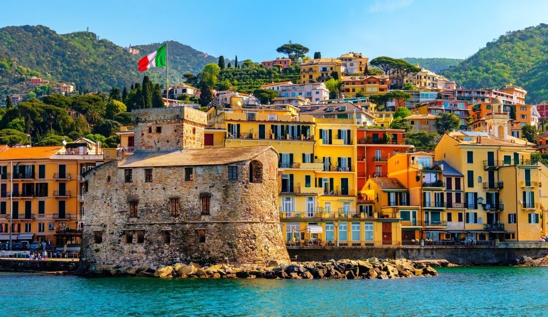 Visit Rapallo, a charming seaside town known for its historic landmarks.